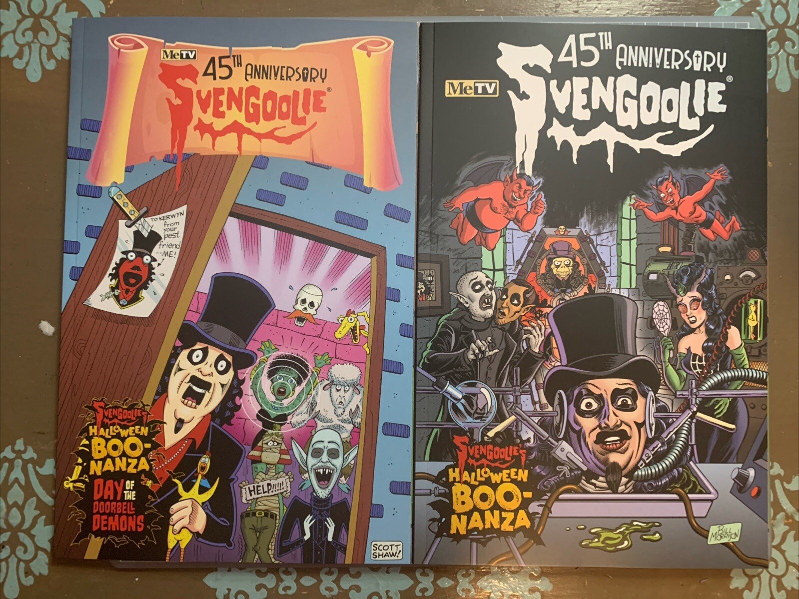 Svengoolie 45th Anniversary Halloween Boo-Nanza (2024) Cover A & B