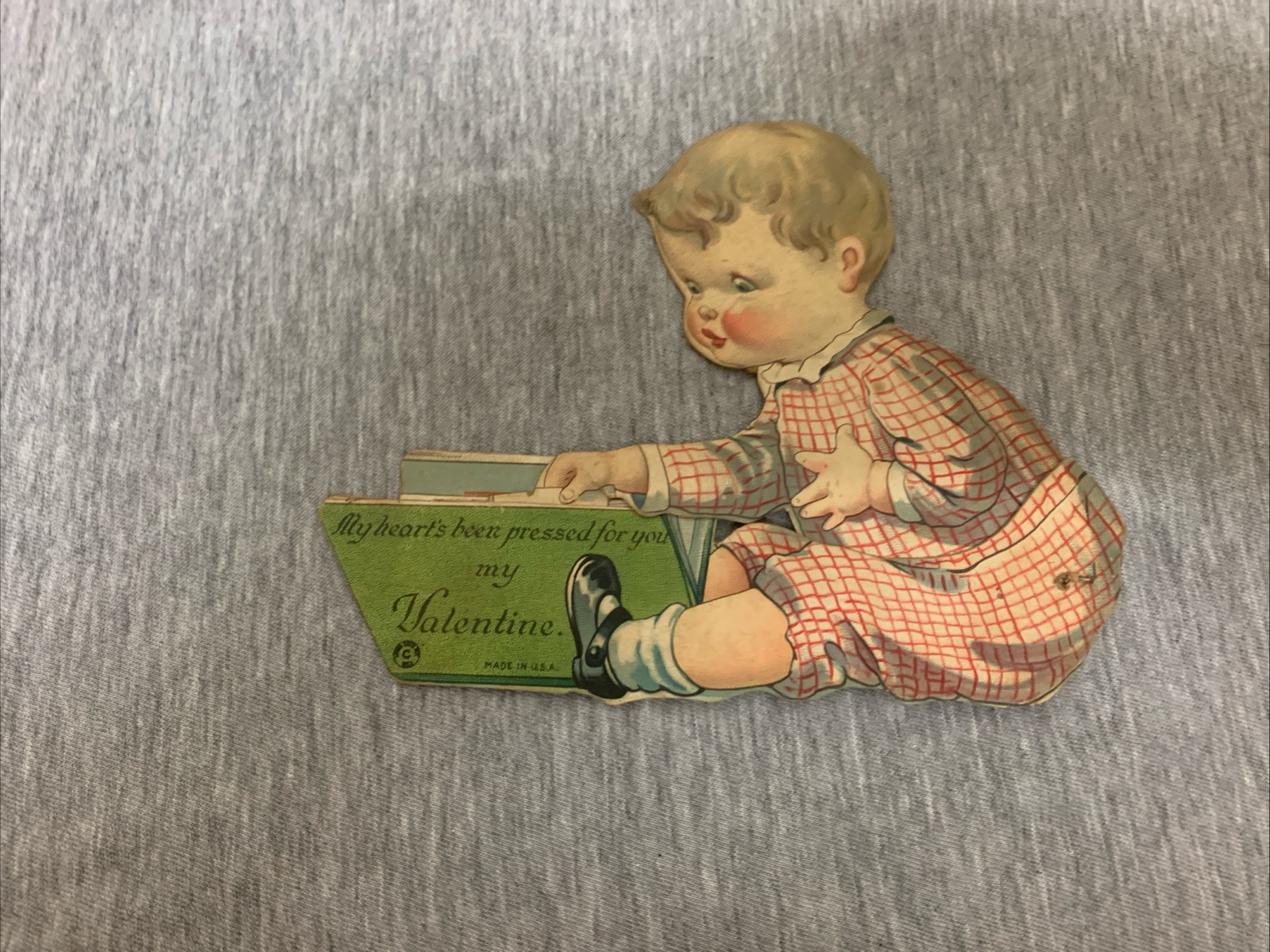 Antique 1910’s Mechanical Valentines Day Card