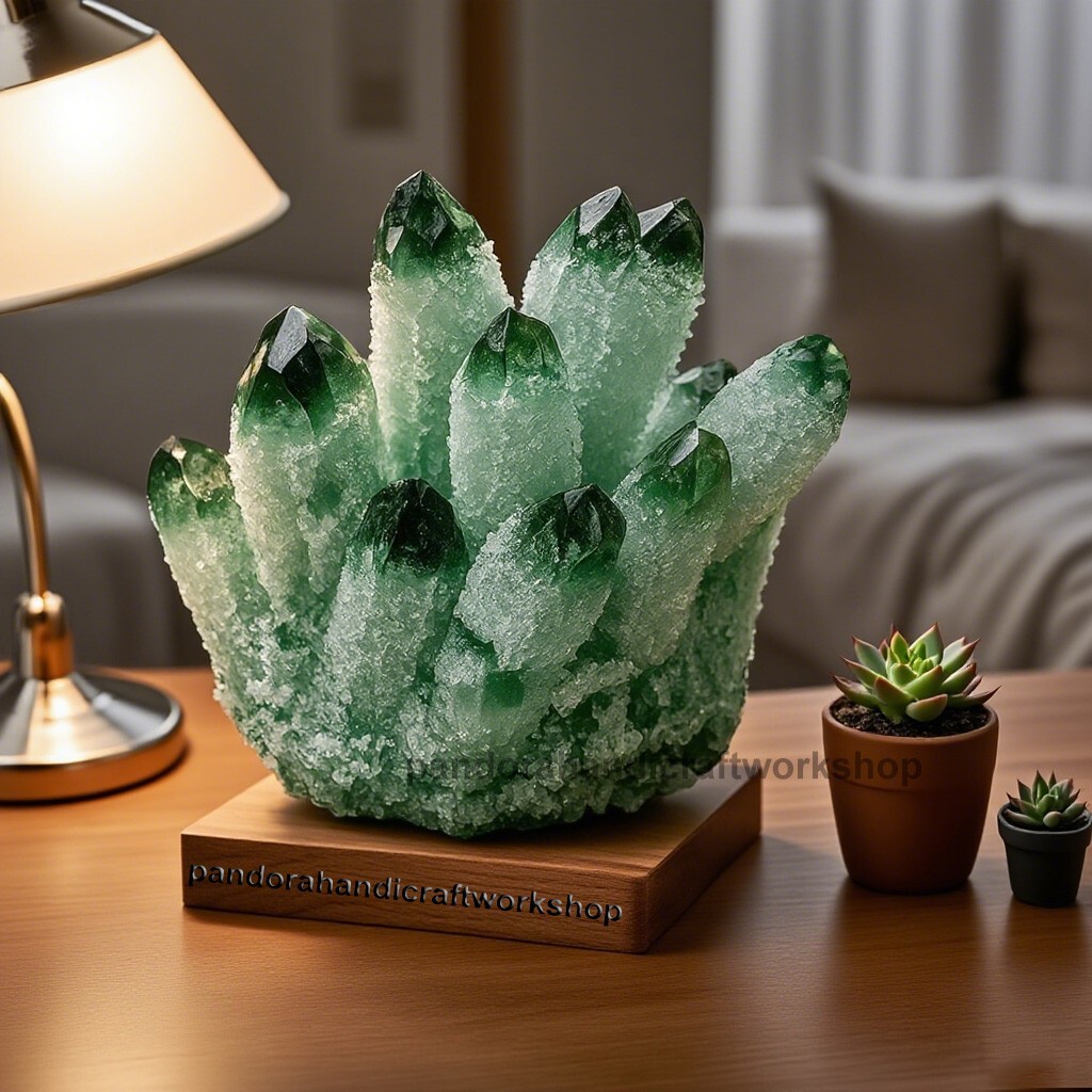 200g+Rare Large Raw Green Phantom Quartz Crystal Cluster Quartz Mineral Specimen 200g+Rare Large Raw Green Phantom Quartz Crystal Cluster Quartz Mineral Specimen
