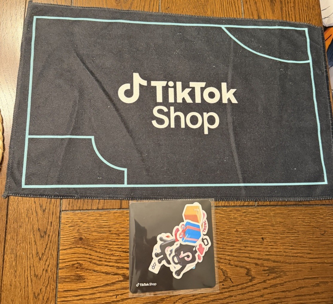 18 New TikTok Shop Stickers And TikTok Shop Towel - 2026 NYCC