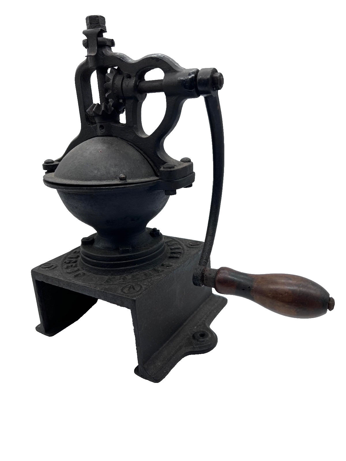 Antique Peugeot countertop coffee grinder – Cast iron – Model A – 19th /... Antique Peugeot countertop coffee grinder – Cast iron – Model A – 19th /...