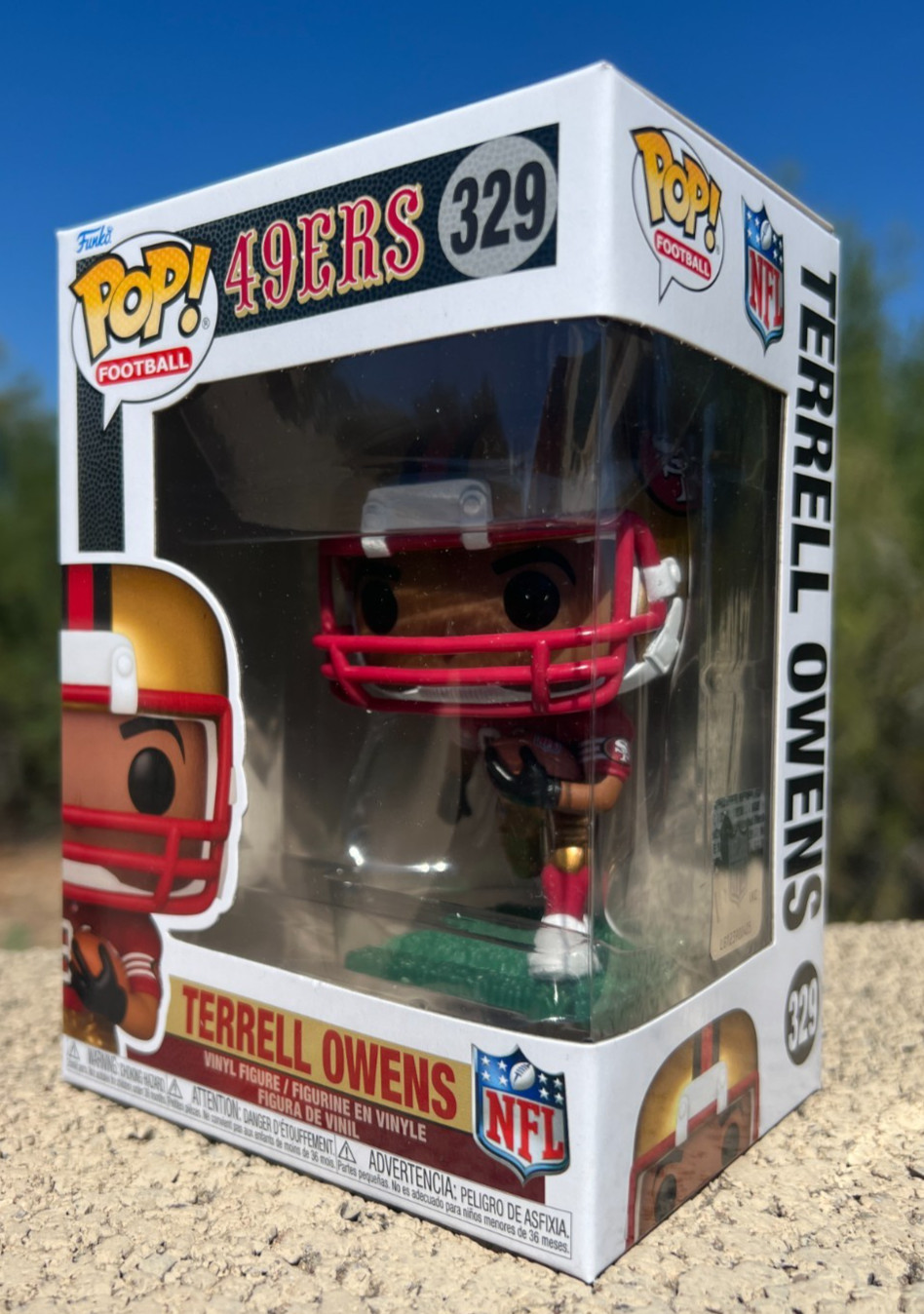 Funko Pop Football - 49ERS - Terrell Owens (#329,NEW)