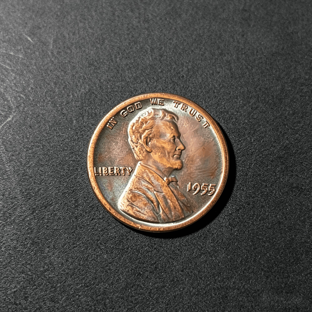 ---1955 DDO Lincoln Wheat Cent Penny Rare Sought As shown in the figure---