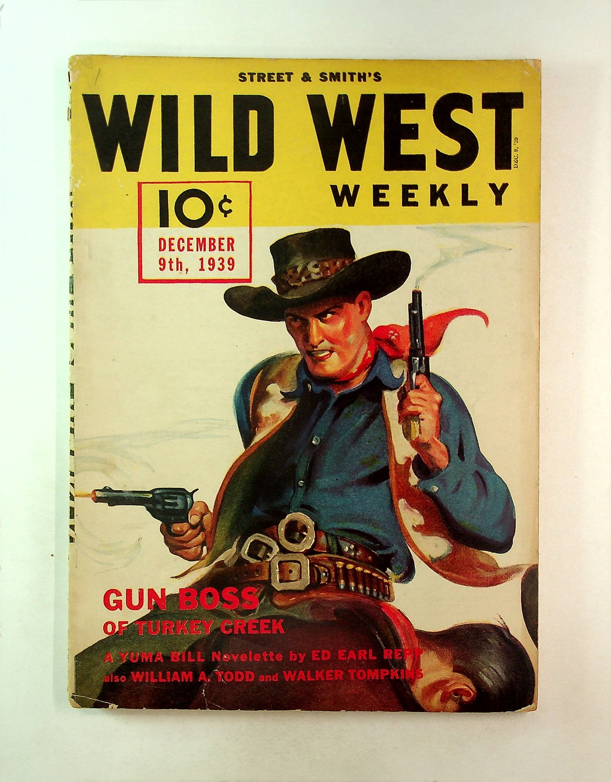 Wild West Weekly Pulp Dec 9 1939 Vol. 133 #2 FN- 5.5