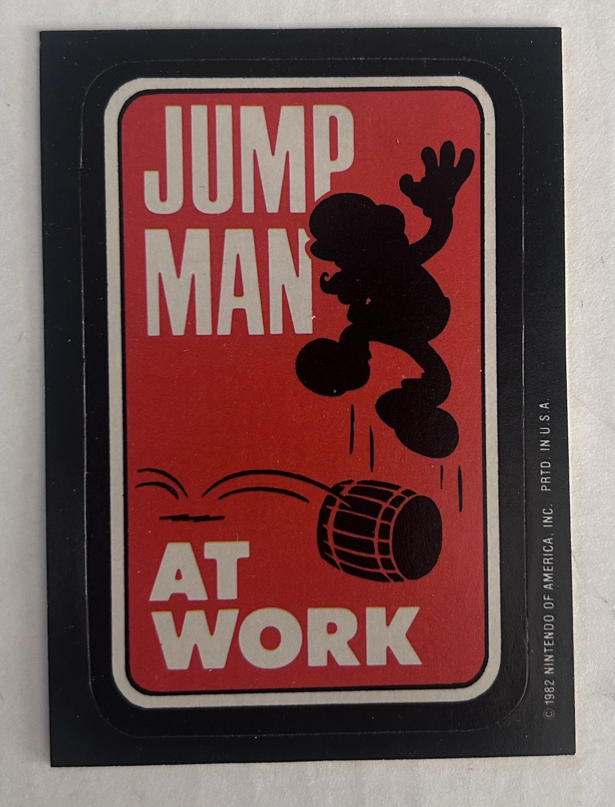 1982 Topps Donkey Kong Atari Jump Man At Work Super Mario RC (Jumpman) 1982 Topps Donkey Kong Atari Jump Man At Work Super Mario RC (Jumpman)