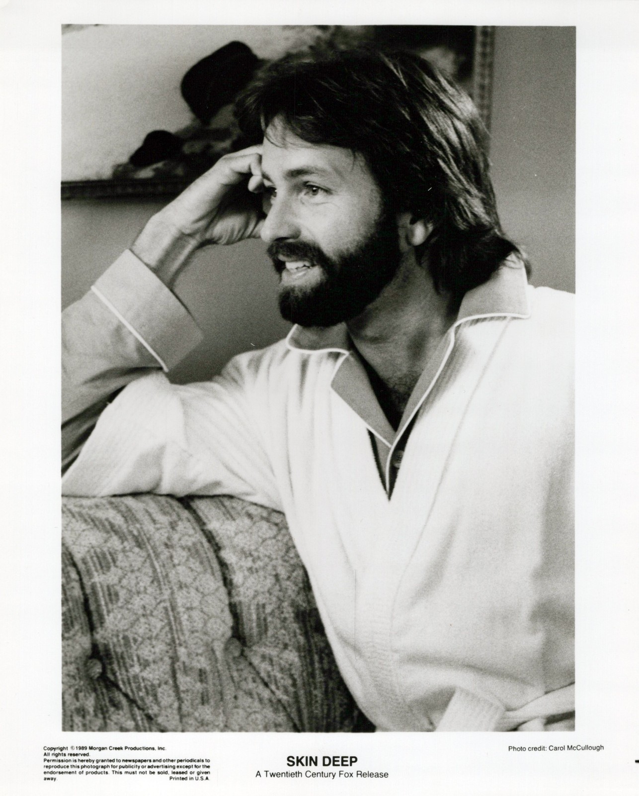 John Ritter in Skin Deep (1989) Handsome Hollywood Press Movie Pose Photo 1400K