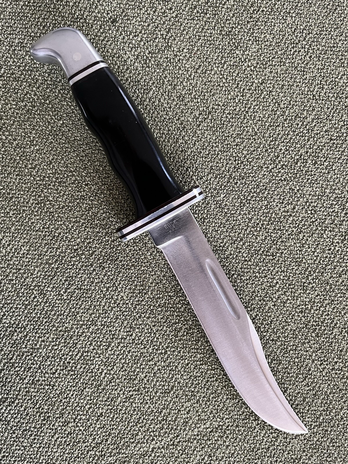 Rare 1972-85 Vintage Buck 119 Knife With Box & Papers. No Sheath. Nice Rare 1972-85 Vintage Buck 119 Knife With Box & Papers. No Sheath. Nice