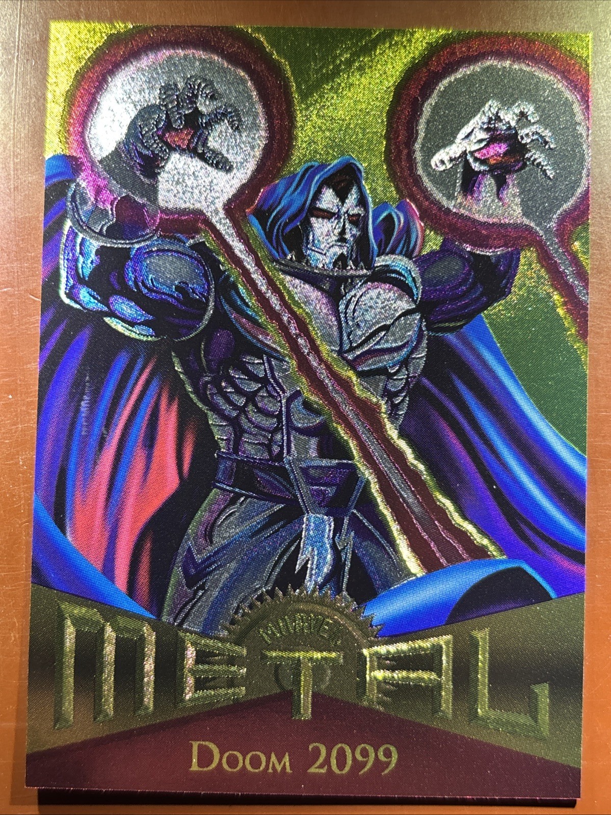 Doom 2099 - 1995 Fleer Marvel Metal #45 NM-M 1g