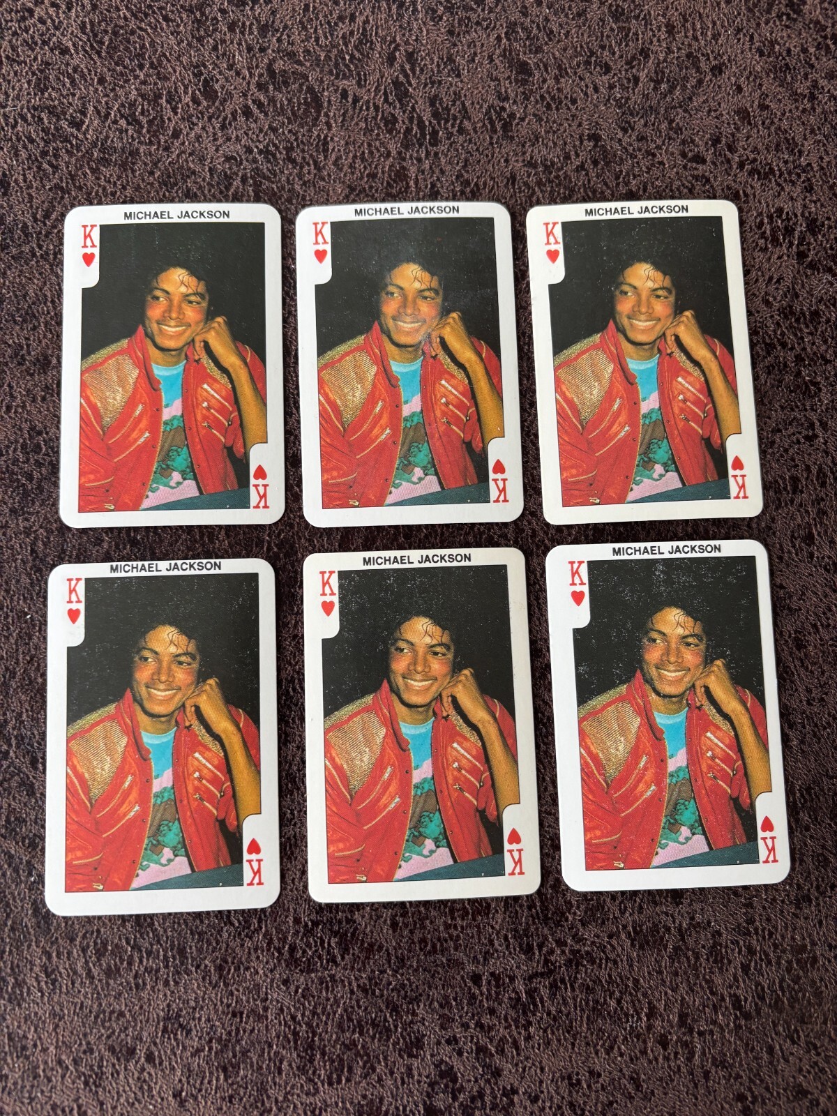 Pick 1- 1986 Dandy Rock N Bubble Trading Card Michael Jackson