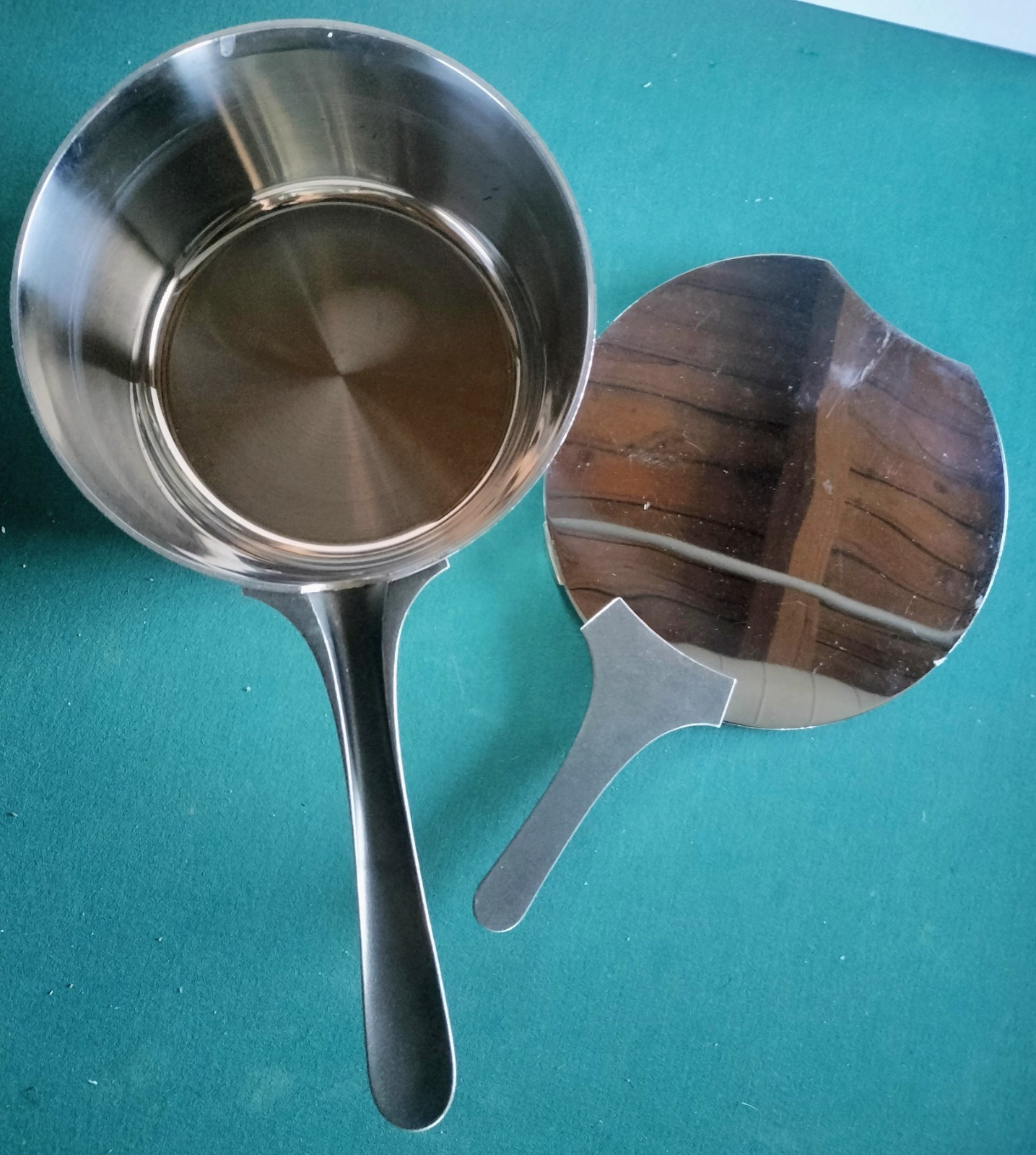 Vintage 2007 Alessi Italy Stainless Steel 4.2 Qt. Pasta Pot-Saucepan With Lid