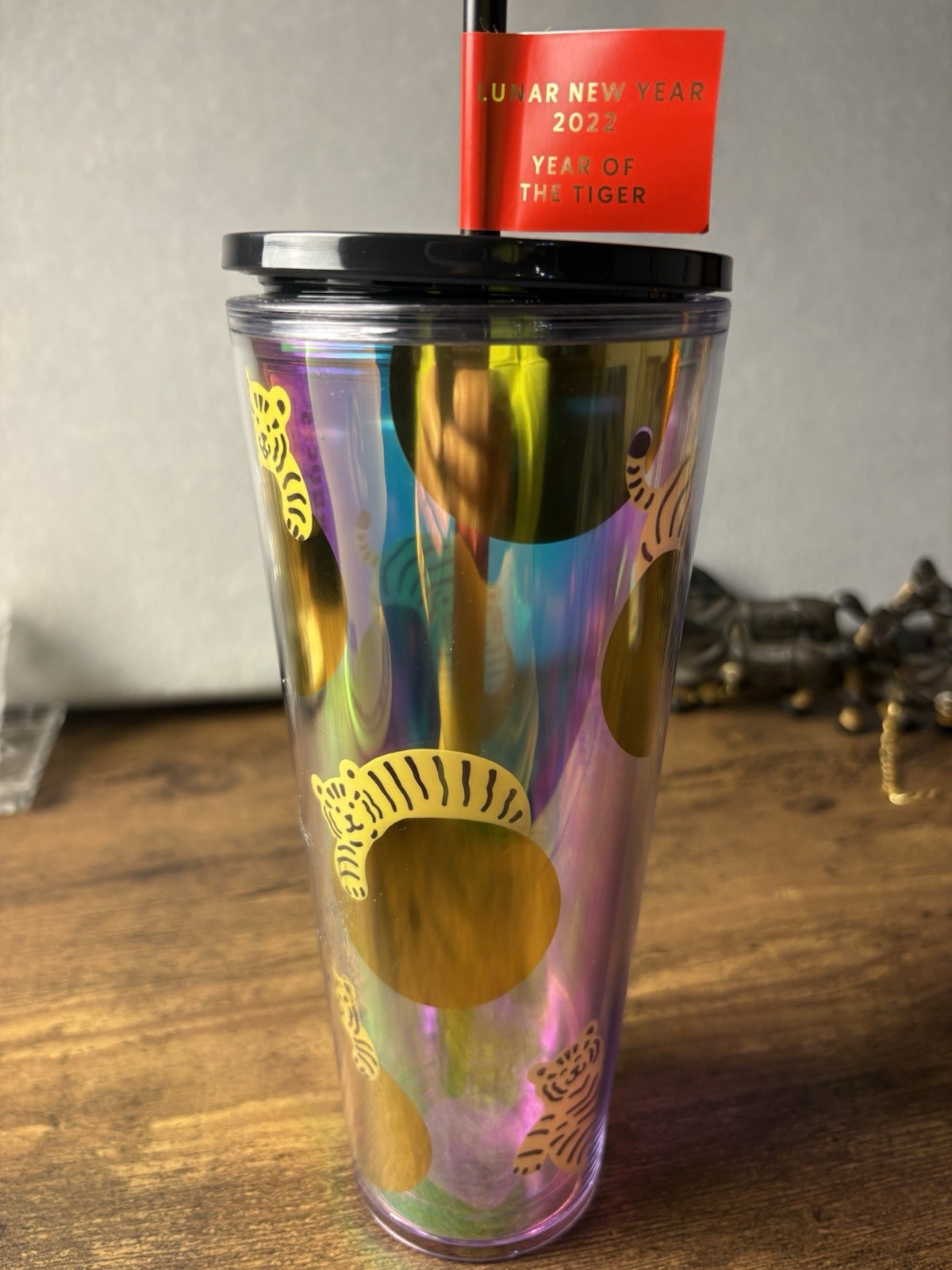 Starbucks Venti 2022 Lunar New Year of the Tiger 24 oz Tumbler 24oz NWT