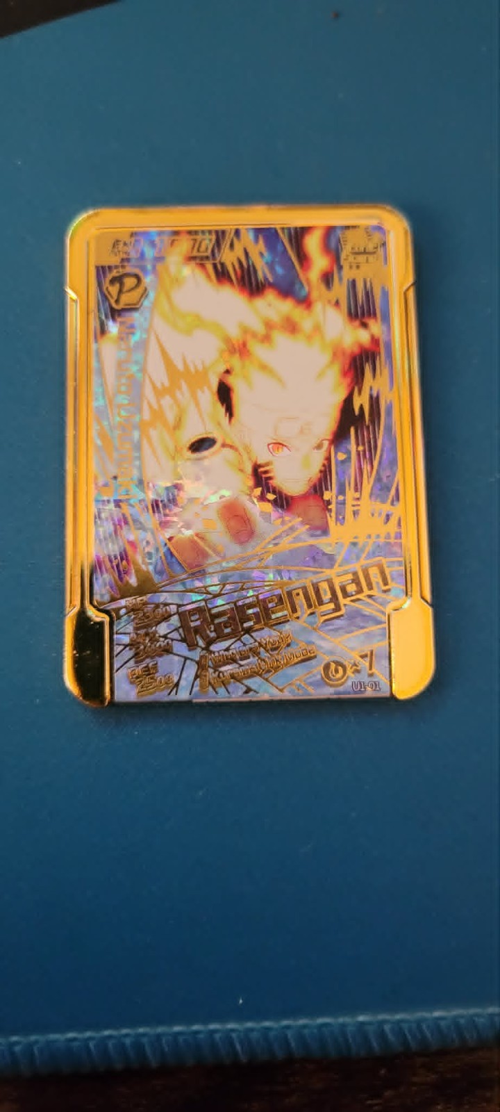 Naruto Emblem Battle Ultra Rare Gold Naruto Uzumaki U1-01 6-Star Emblem Naruto Emblem Battle Ultra Rare Gold Naruto Uzumaki U1-01 6-Star Emblem