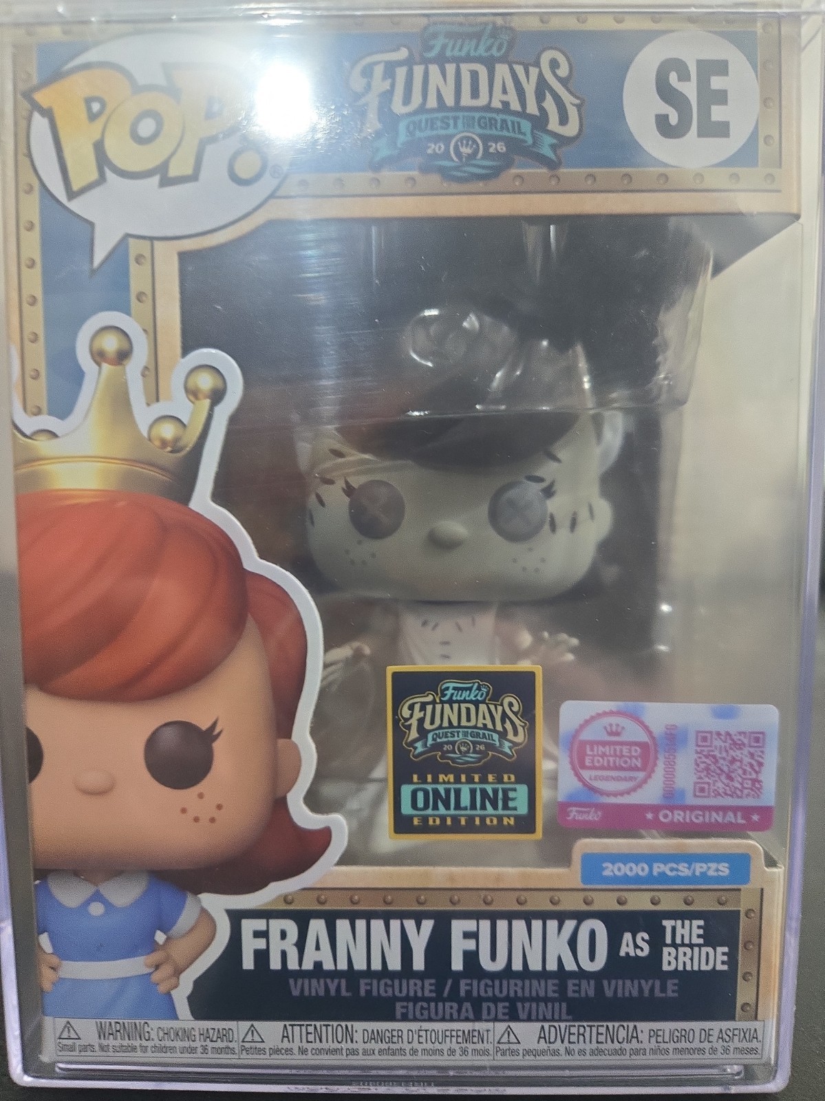 Franny Funko As The Bride Limited 2000 pcs Online Exclusive Sealed Protector
