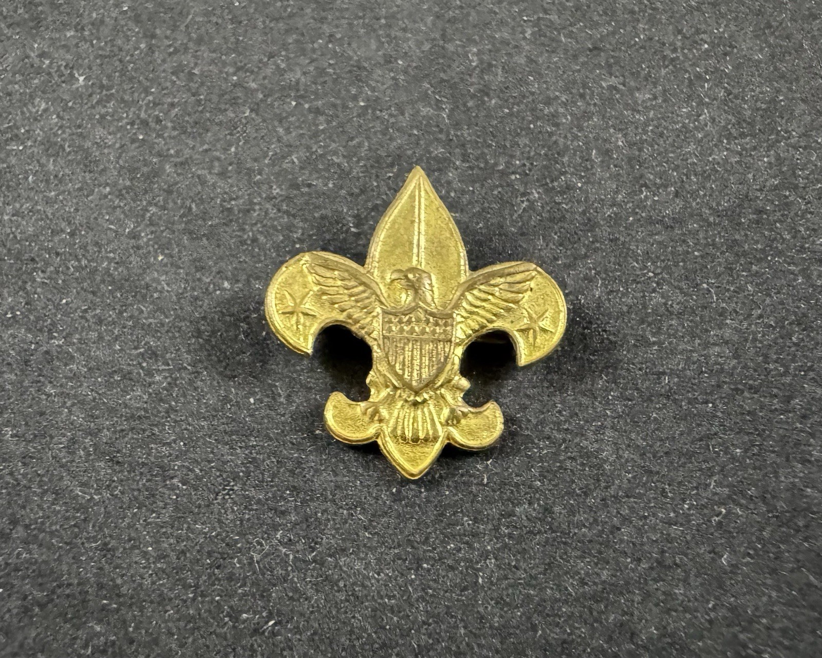 Vintage Boy Scouts of America B.S.A. Official Uniform Lapel Hat Tie Souvenir Pin