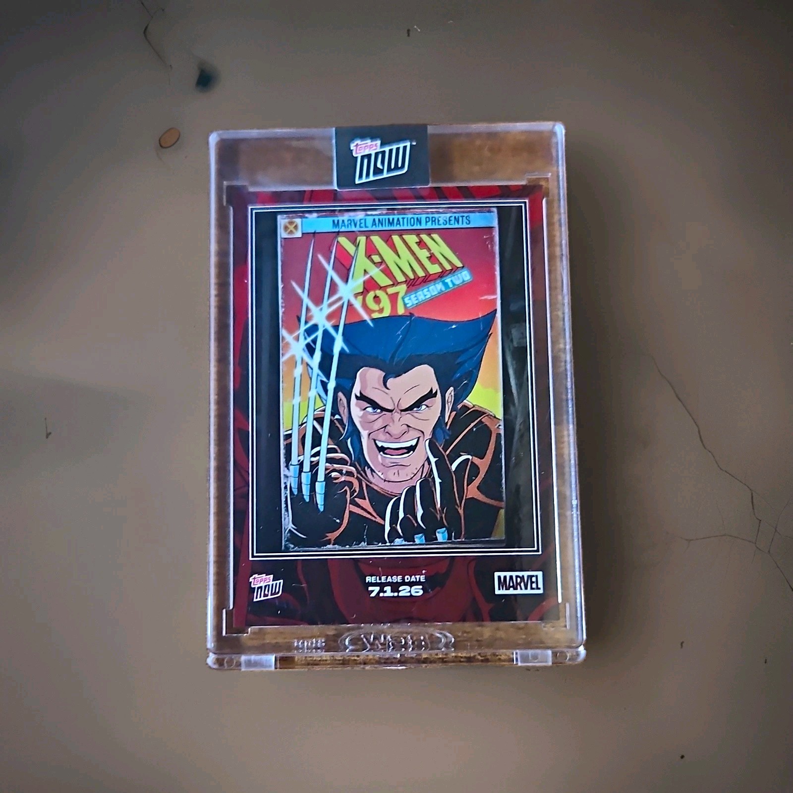 Topps NOW Marvel X-Men '97 Season 2 Wolverine 2026 Base Set Card #91