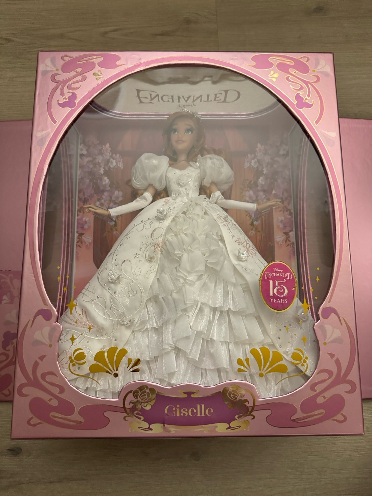Disney Limited Edition Doll D23 Expo 2022 Enchanted Giselle 17” Wedding - RSVP Disney Limited Edition Doll D23 Expo 2022 Enchanted Giselle 17” Wedding - RSVP