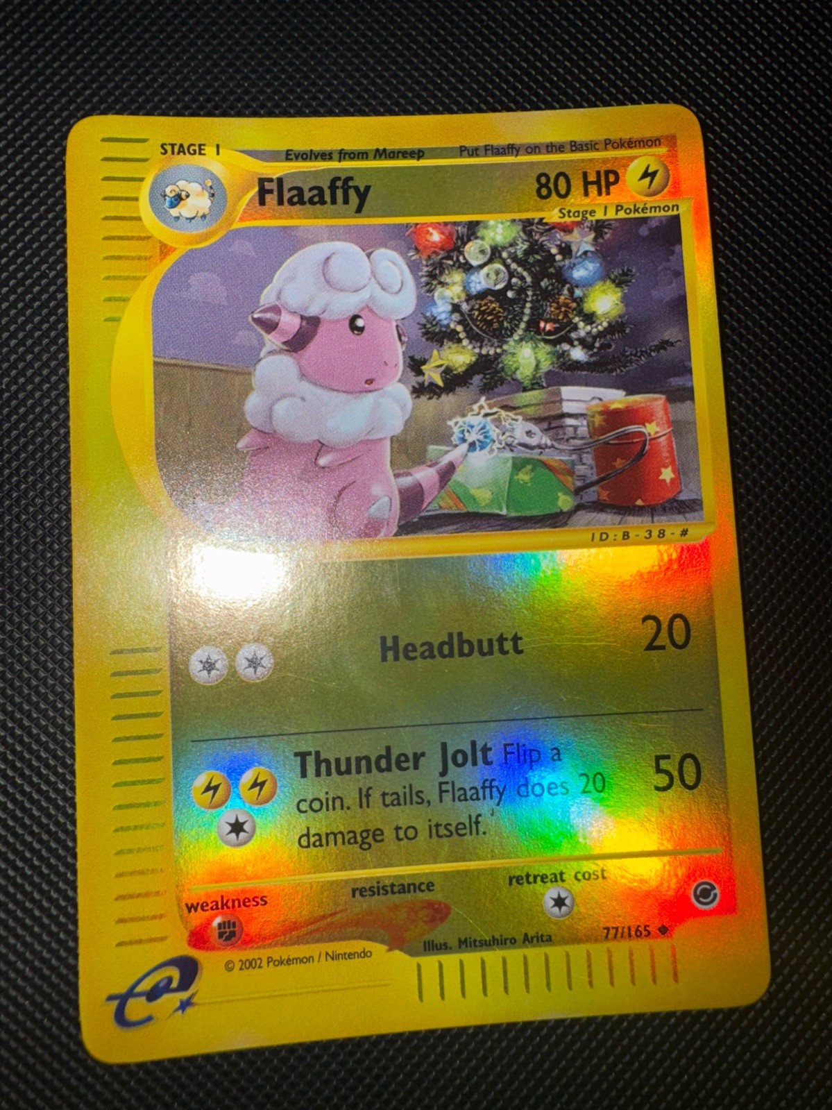 Flaaffy 077/165 Expedition Base Set Reverse Holo Pokemon TCG NM