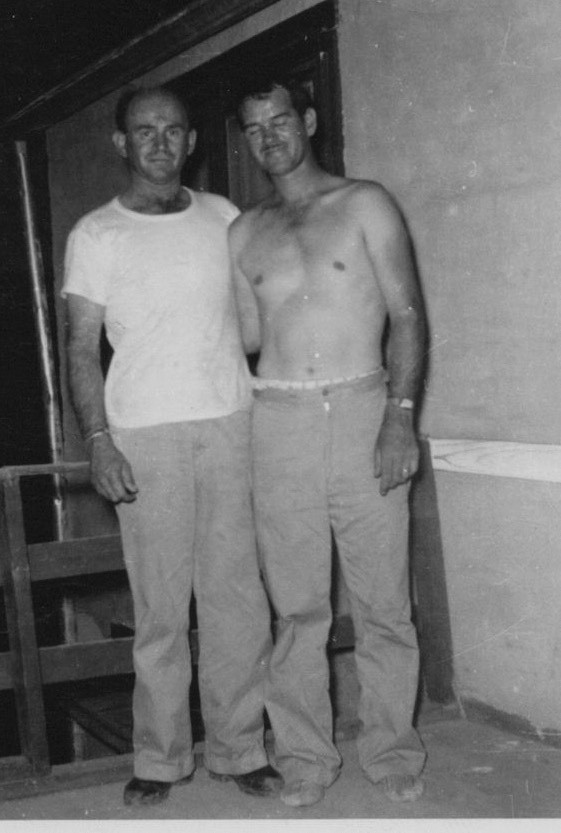 1950s Handsome Men Friends Shirtless Man Portrait Summer Masculine