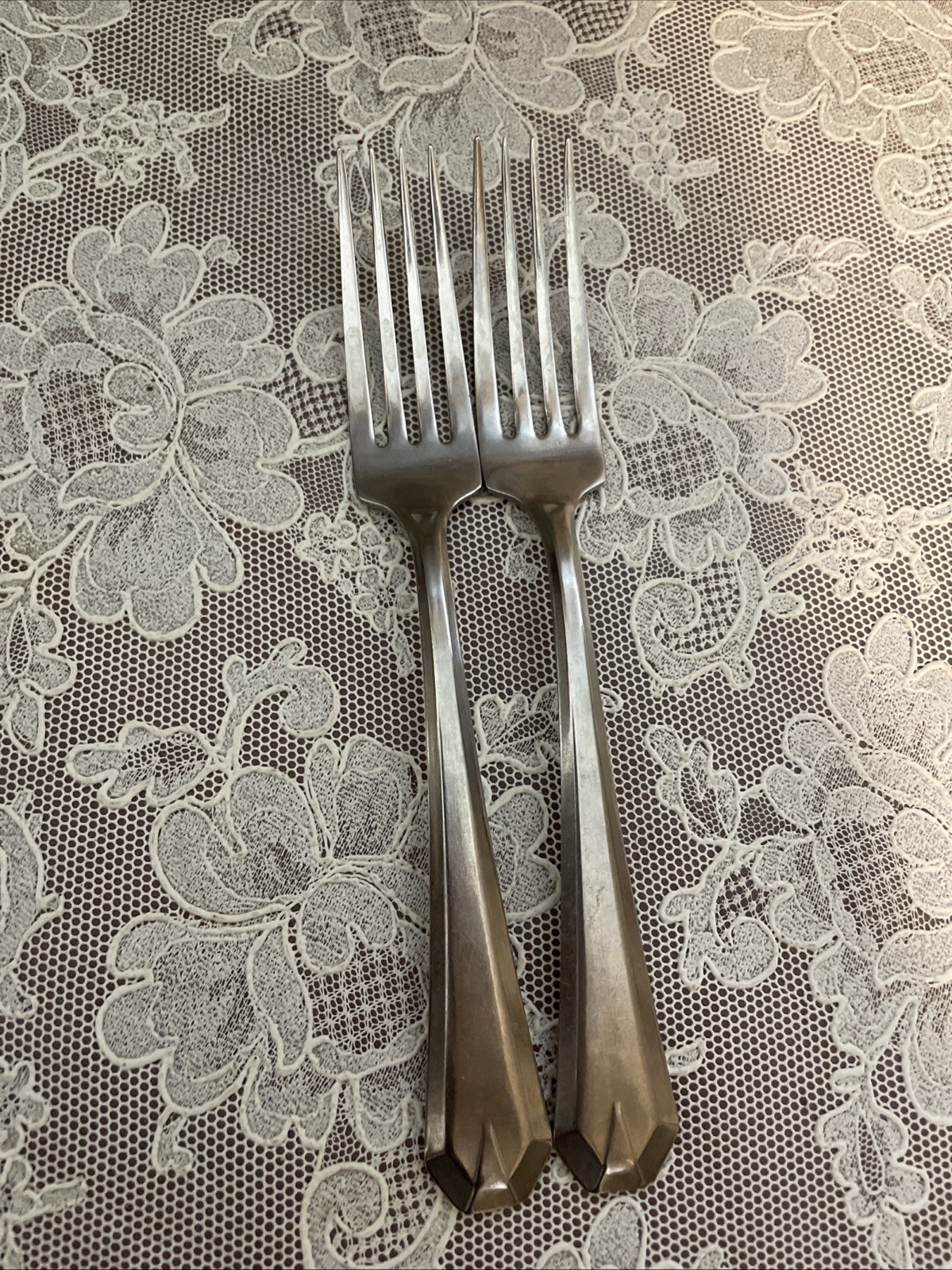 Royal Stainless Allegheny Metal STREAMLINE 7 Dinner Forks 7 1/4\
