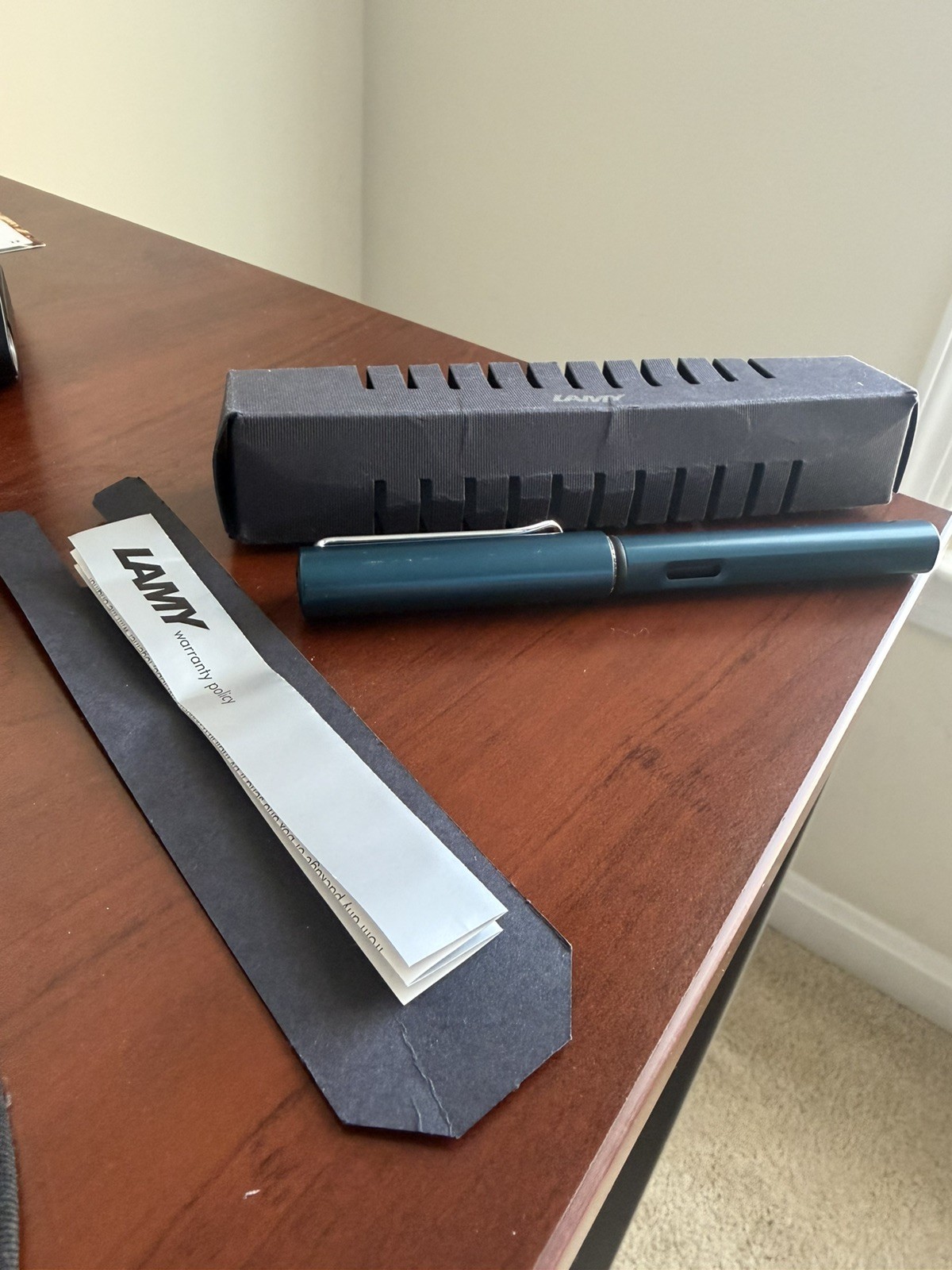LAMY AL-star Fountain Pen Petrol Special Edition 2023 - New