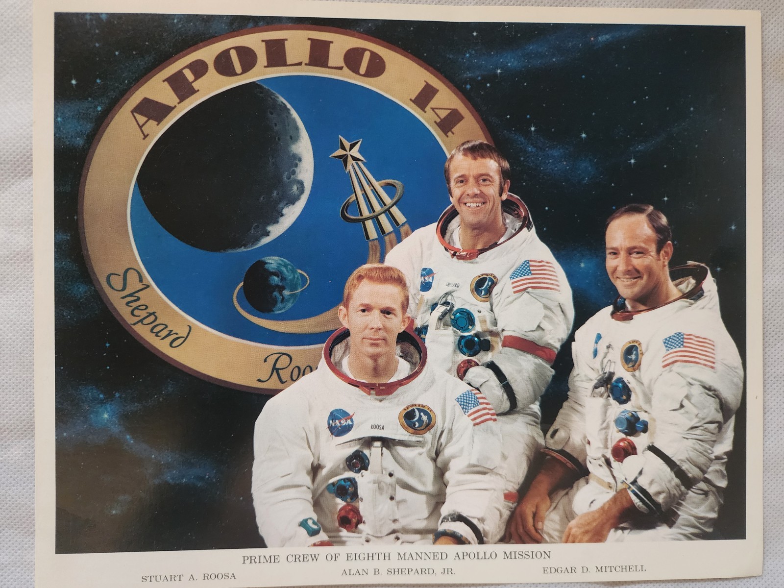 VINTAGE APOLLO 14 PHOTOGRAPHS