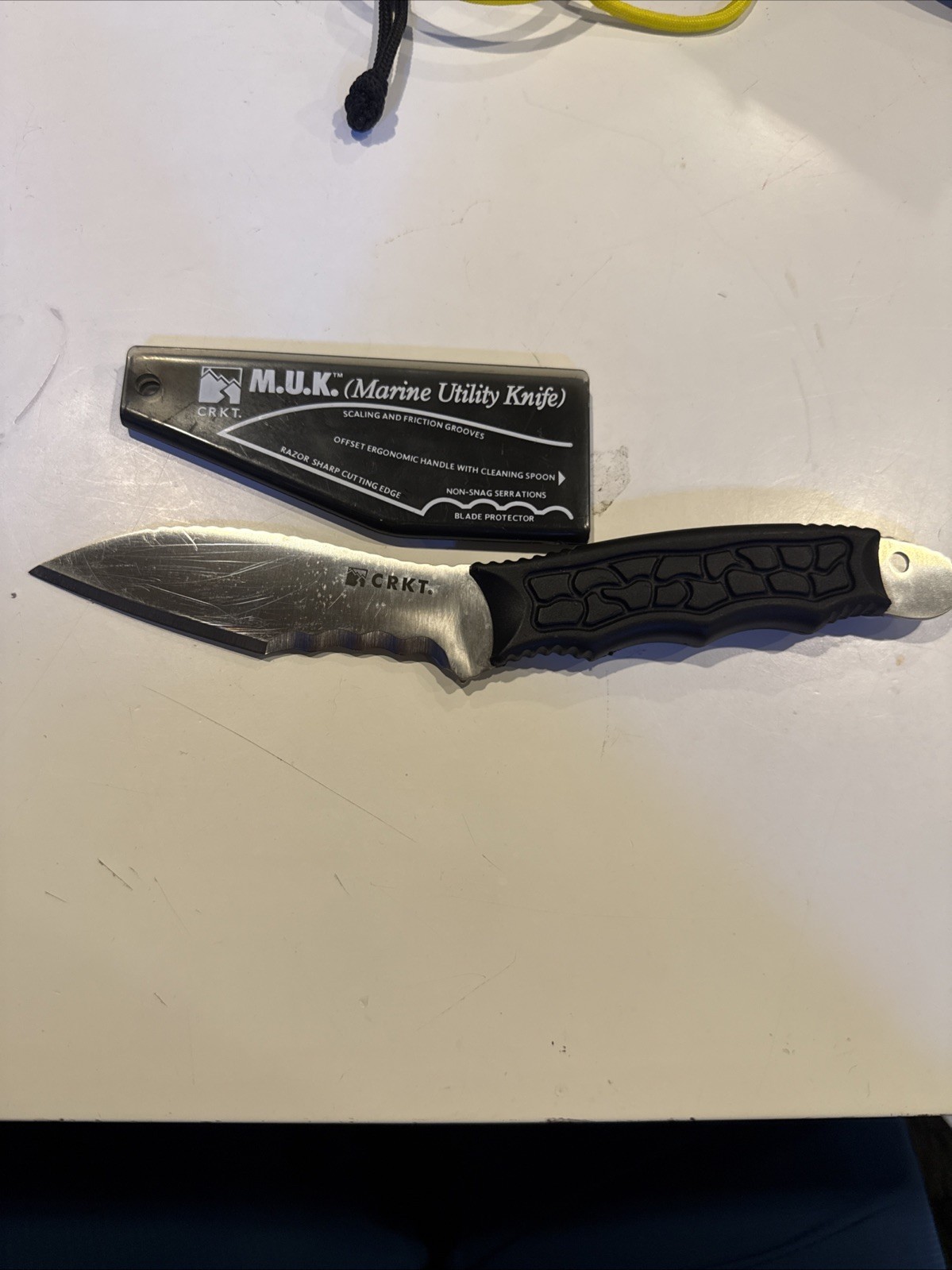 CRKT MUK Marine Utility Knife New Columbia River Knife& Tool
