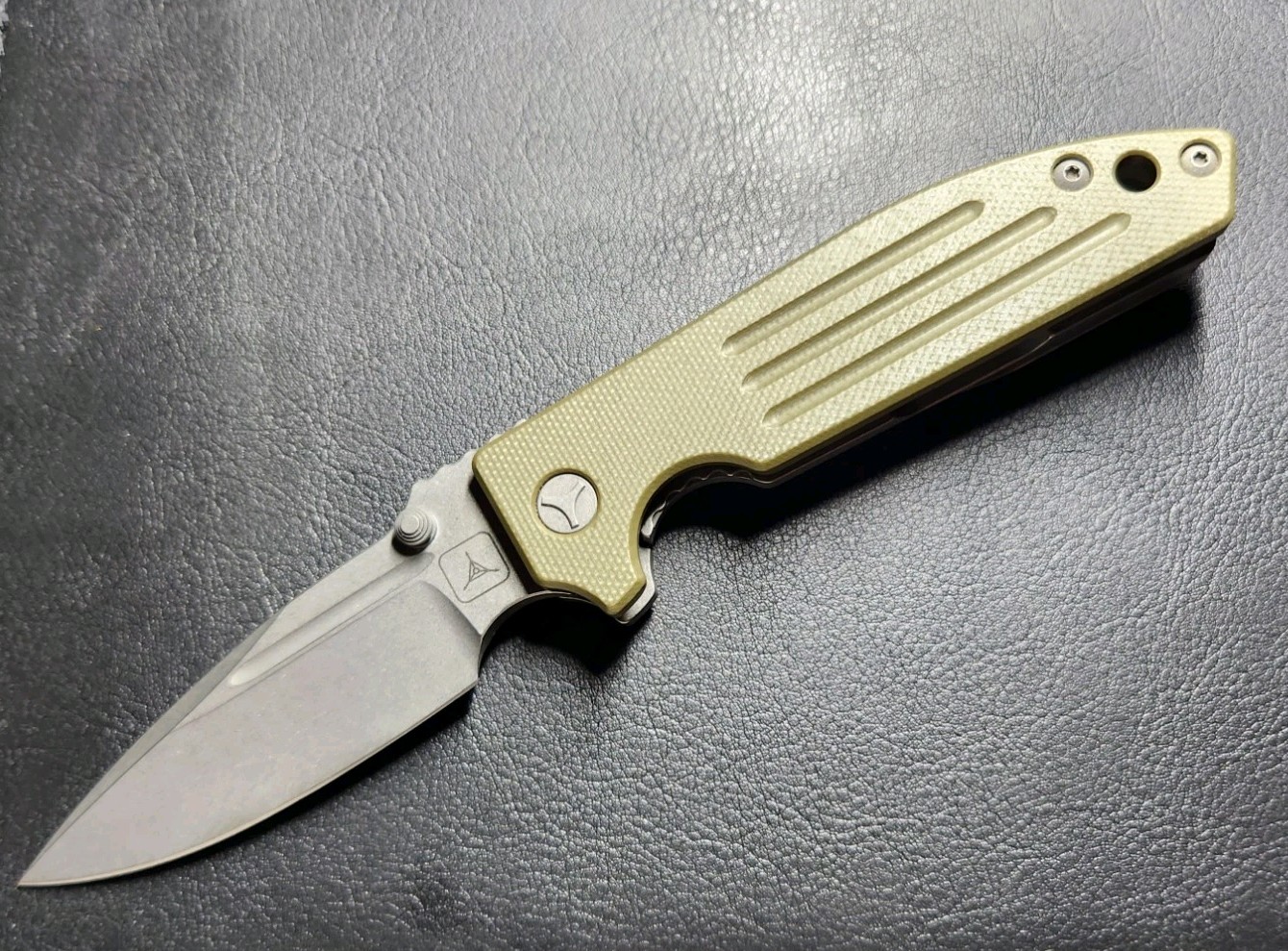 Fellhoelter TAD Dauntless Custom Knife Triple Aught Design G10 Titanium Fellhoelter TAD Dauntless Custom Knife Triple Aught Design G10 Titanium