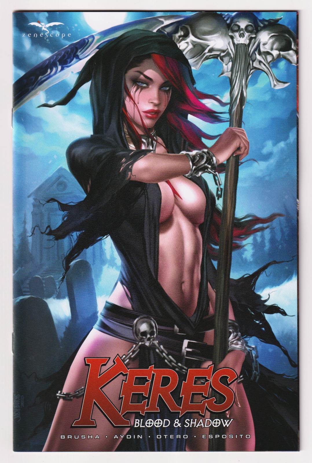 Keres Blood And Shadow #1 Cvr B Burns Variant (Zenescope, 2026) NM Keres Blood And Shadow #1 Cvr B Burns Variant (Zenescope, 2026) NM