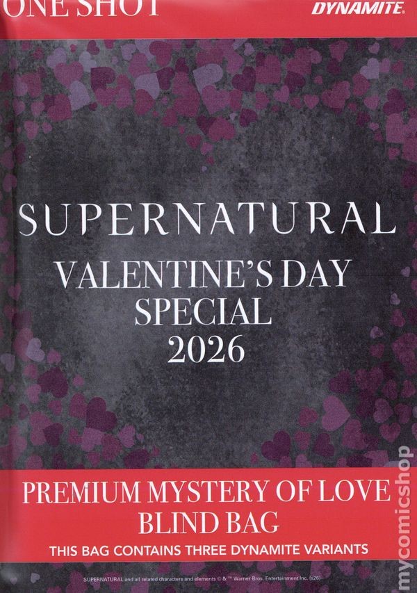 Supernatural Valentines Day Special 1E NM 2026 Stock Image