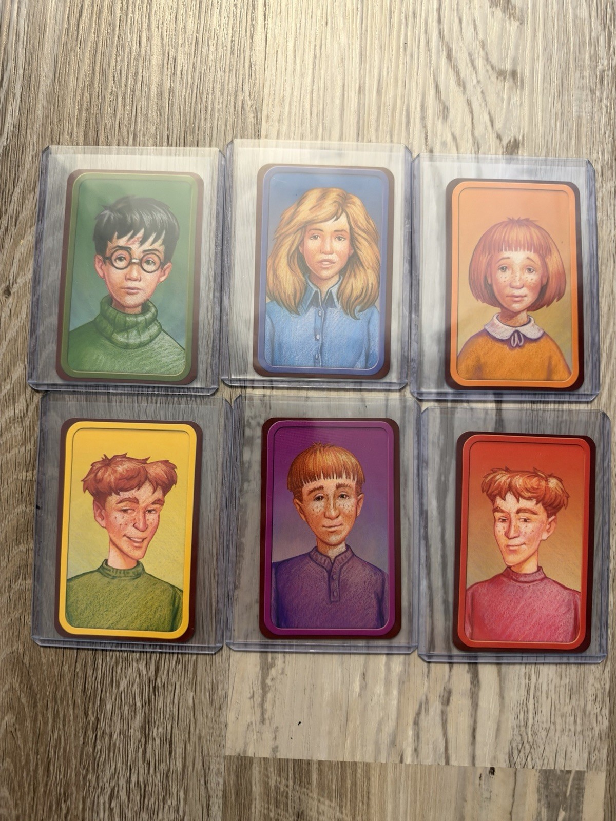 2001 Harry Potter Gnome Toss Fling Rookie Card Set Very Rare 6 Vertical MINT 2001 Harry Potter Gnome Toss Fling Rookie Card Set Very Rare 6 Vertical MINT