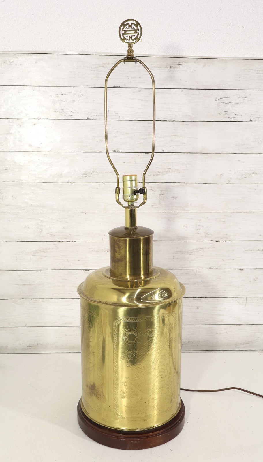 Large Vtg. Brass, 34