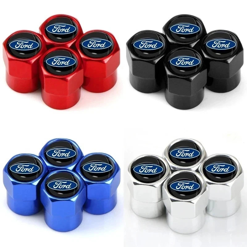 4 Tire Valve Stem Caps For Truck Car Universal Fitting 4 Tire Valve Stem Caps For Truck Car Universal Fitting