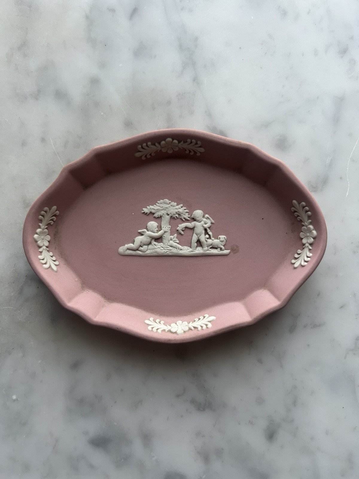 Pink Wedgwood Trinket Dish