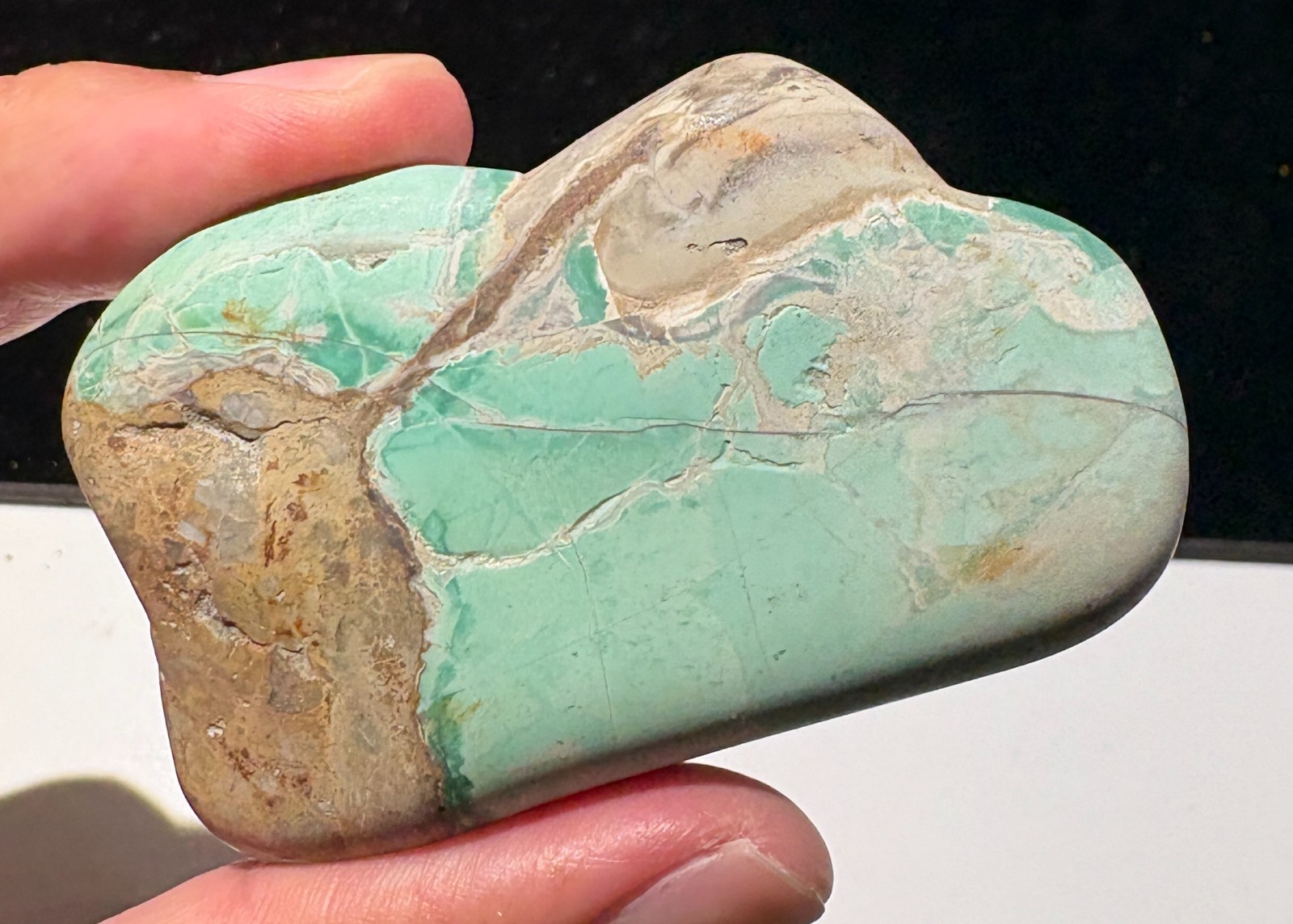 117 gram Little Green Monster mine Variscite Crandallite Wardite Fairfield Utah