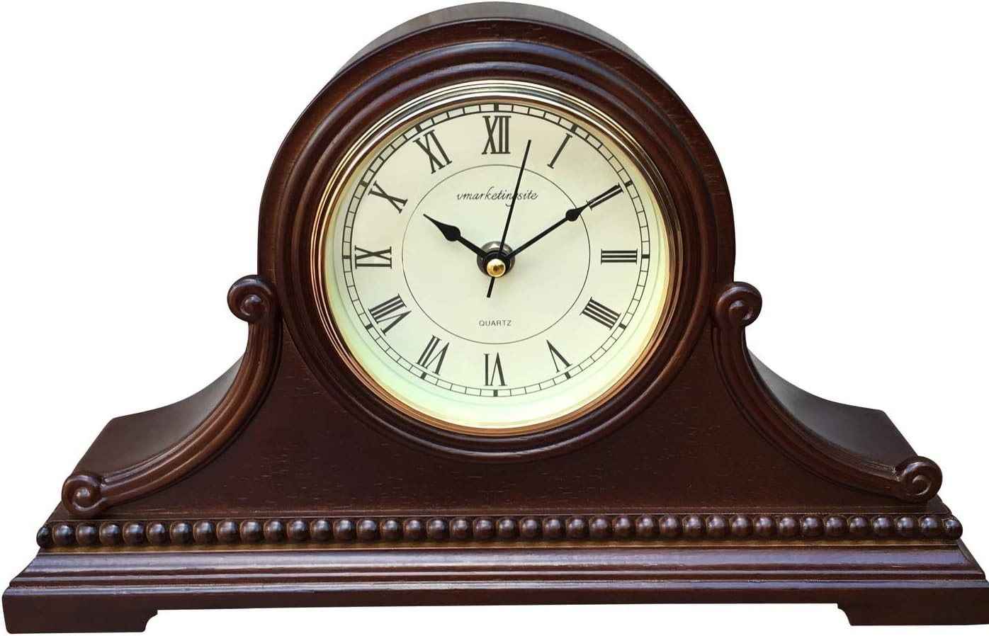 Mantel Clocks, Battery Operated, Silent Wood Mantle Clock with Westminster Mantel Clocks, Battery Operated, Silent Wood Mantle Clock with Westminster
