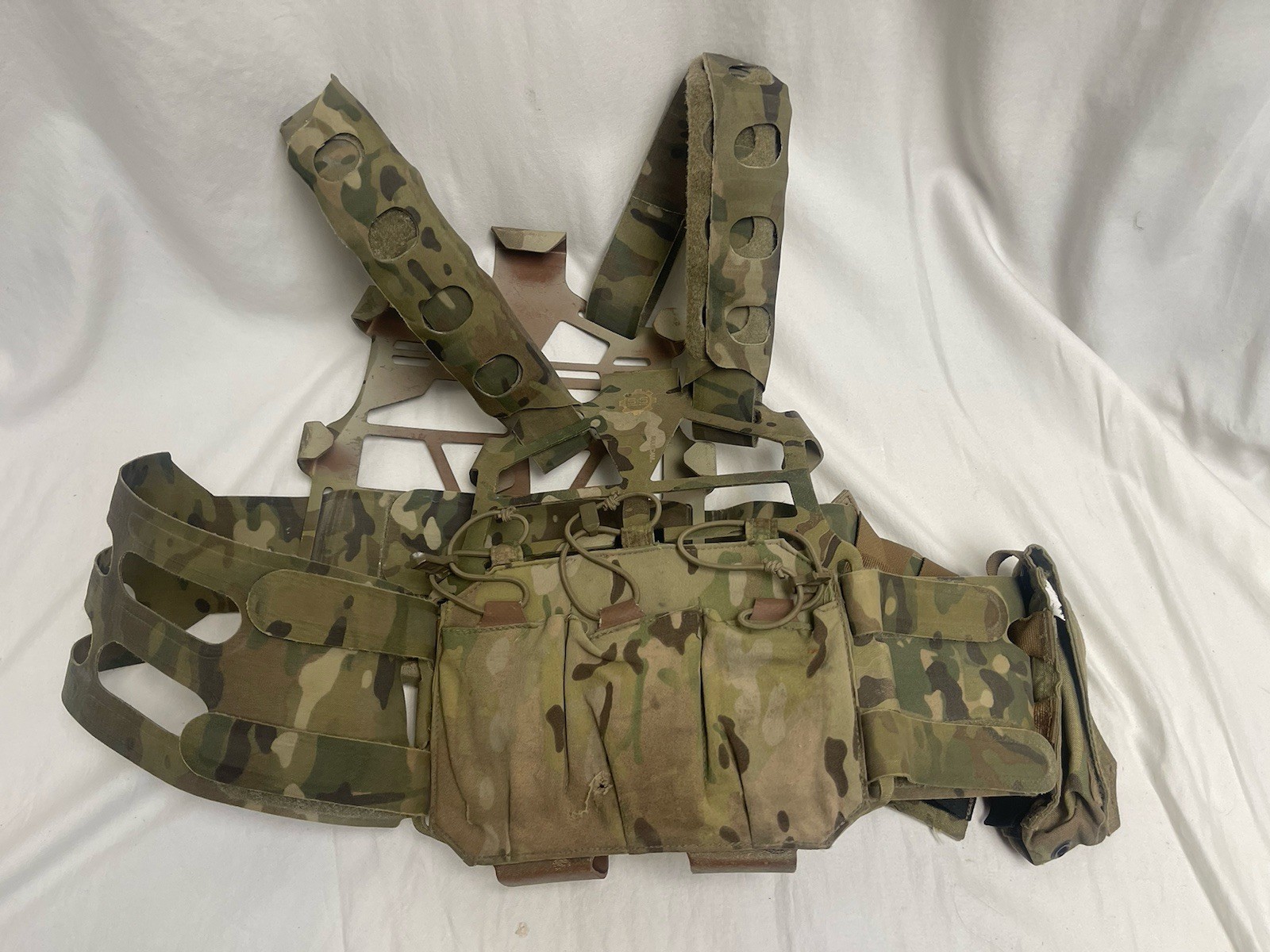 S&S Precision Plate Frame Blue Force Gear Pouches Large Old Gen Multicam DEVGRU 