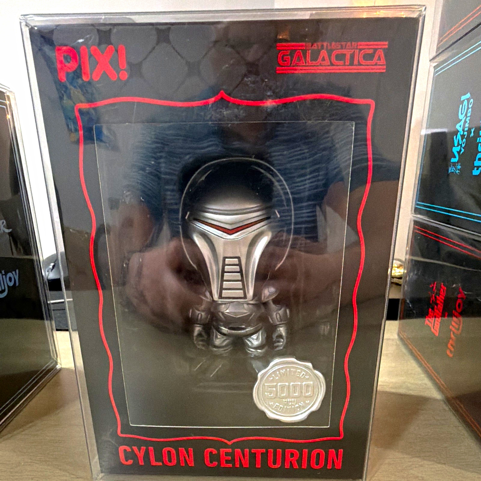 Thrilljoy PIX Battlestar Galactica Cylon Centurion Vinyl Figure Mariotti 5000 Thrilljoy PIX Battlestar Galactica Cylon Centurion Vinyl Figure Mariotti 5000