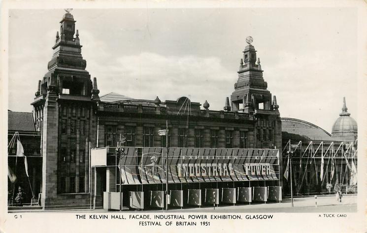 Glasgow Scotland The Kelvin Hall OLD PHOTO