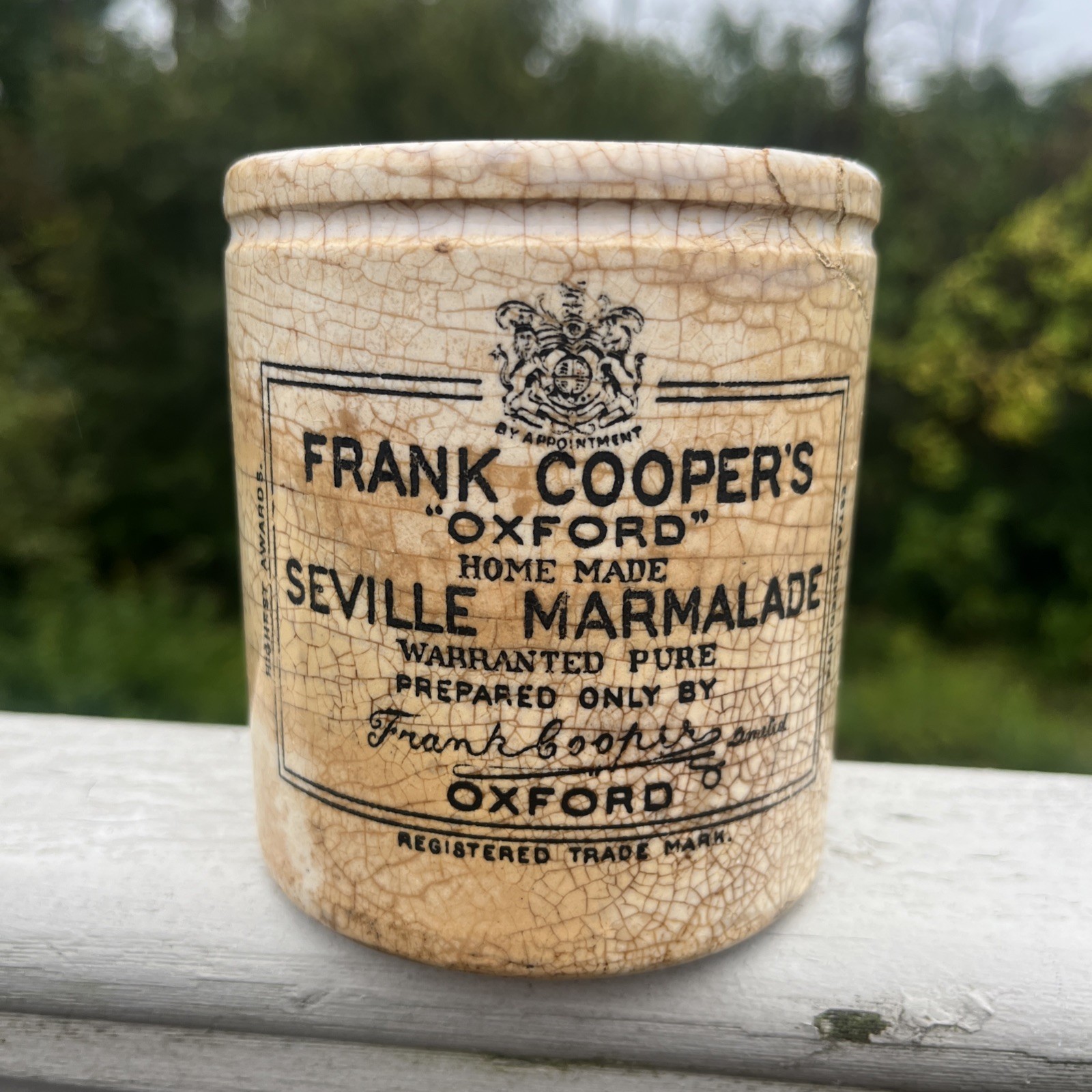 An authentic Frank Cooper’s Oxford Seville Marmalade jar An authentic Frank Cooper’s Oxford Seville Marmalade jar