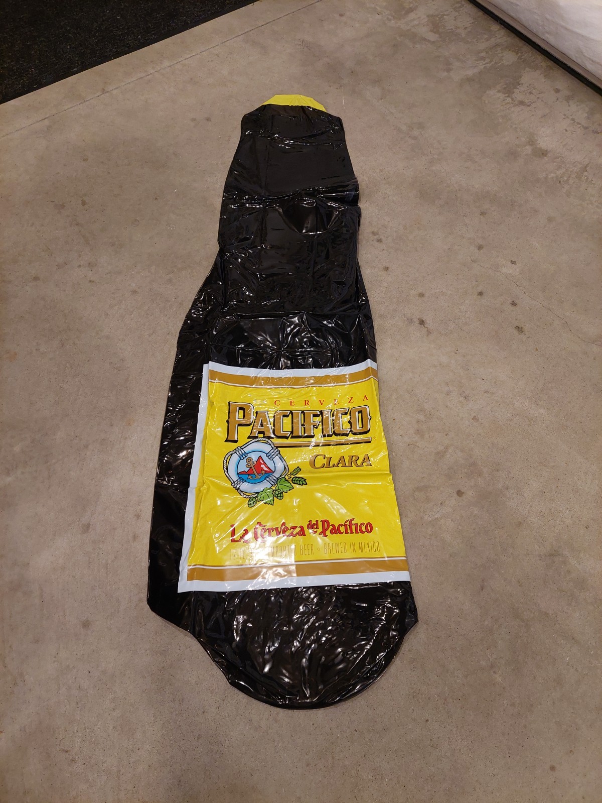 HUGE Pacifico Cerveza  Beer Inflatable Blow Up Beer Bottle