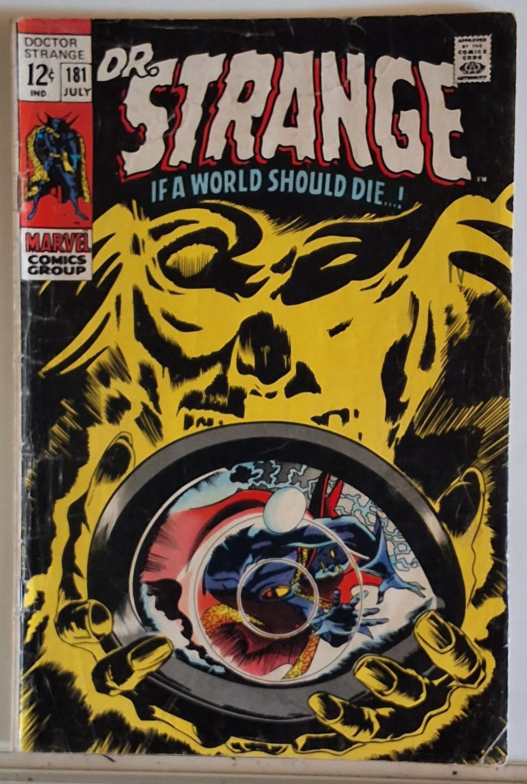 DR. STRANGE #181 1969 Classic Gene Colon Story Marvel Comics
