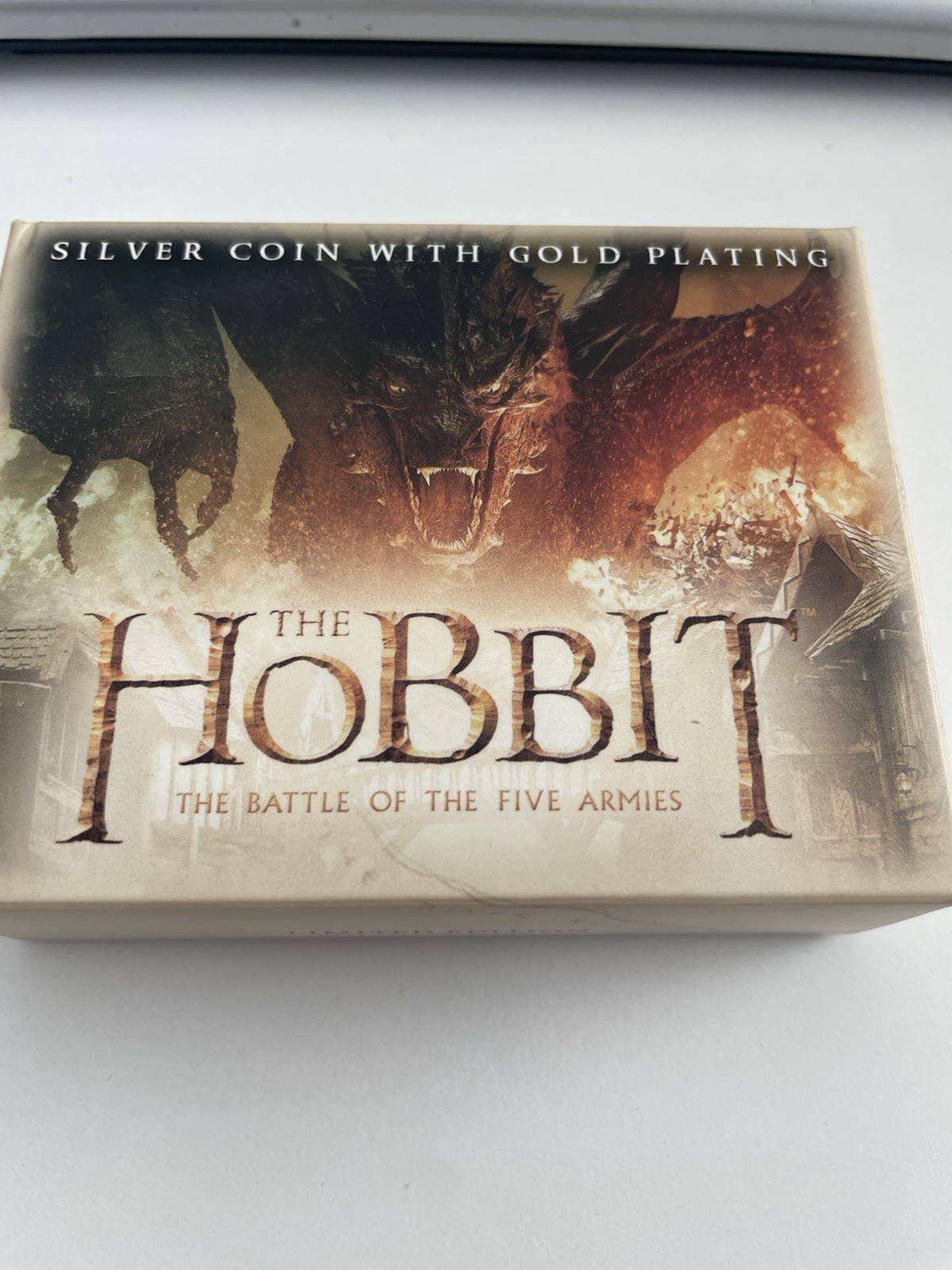 New Zealand - 2014- The Hobbit- Battle of the Five Armies -1oz Silver Proof Coin New Zealand - 2014- The Hobbit- Battle of the Five Armies -1oz Silver Proof Coin