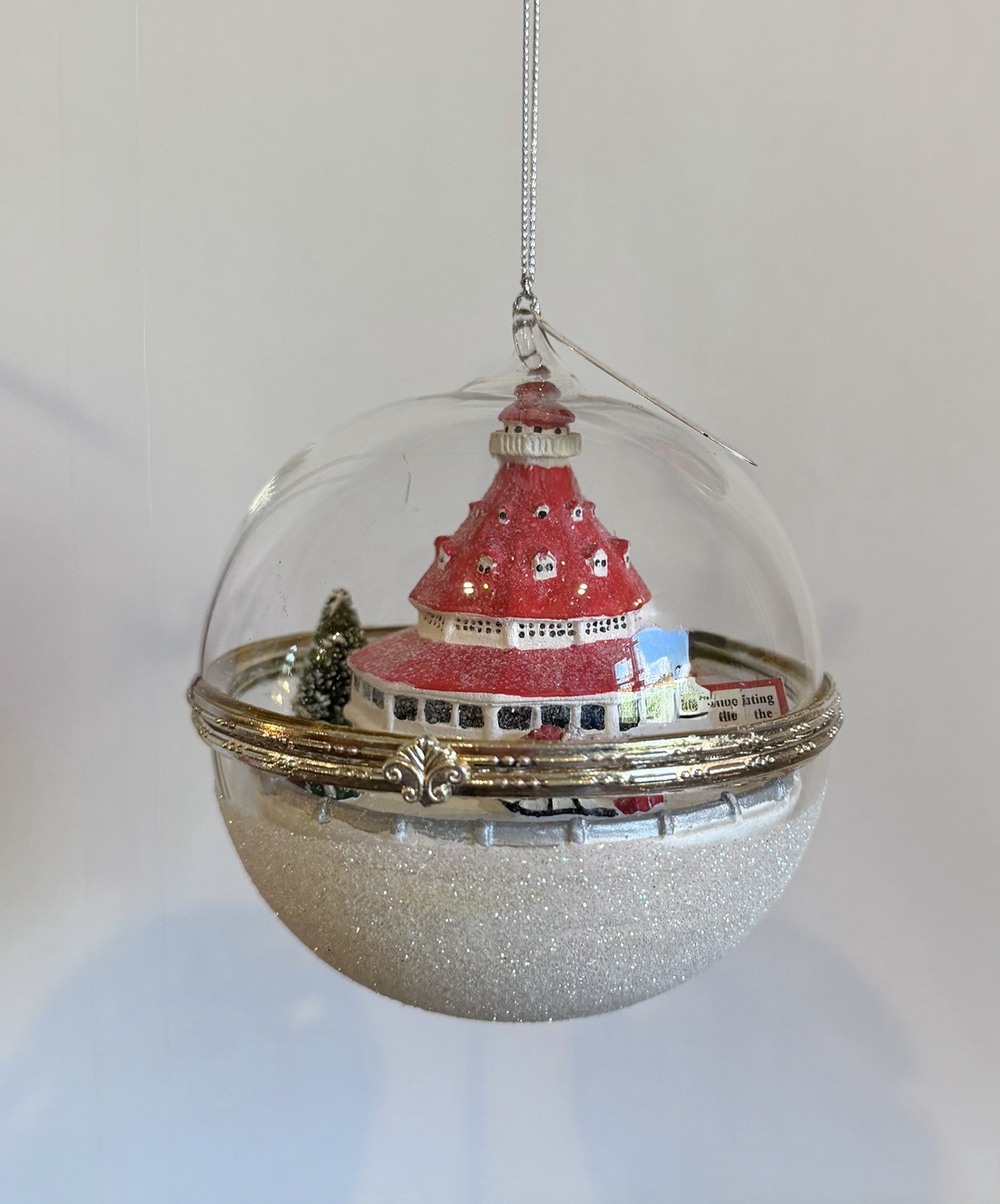 Rare 2006 Hotel del Coronado Annual Collector\'s Glass Ornament Original Box