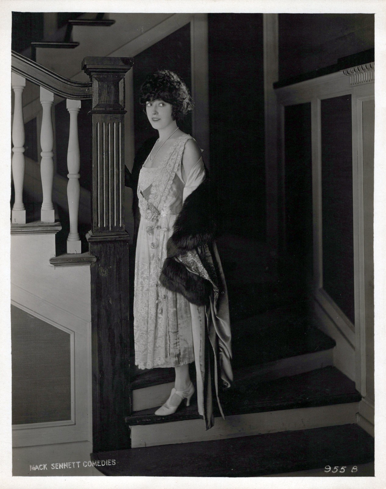 HOLLYWOOD JAZZ AGE Mabel Normand STUNNING PORTRAIT 1920s VINTAGE ORIG PHOTO MA82