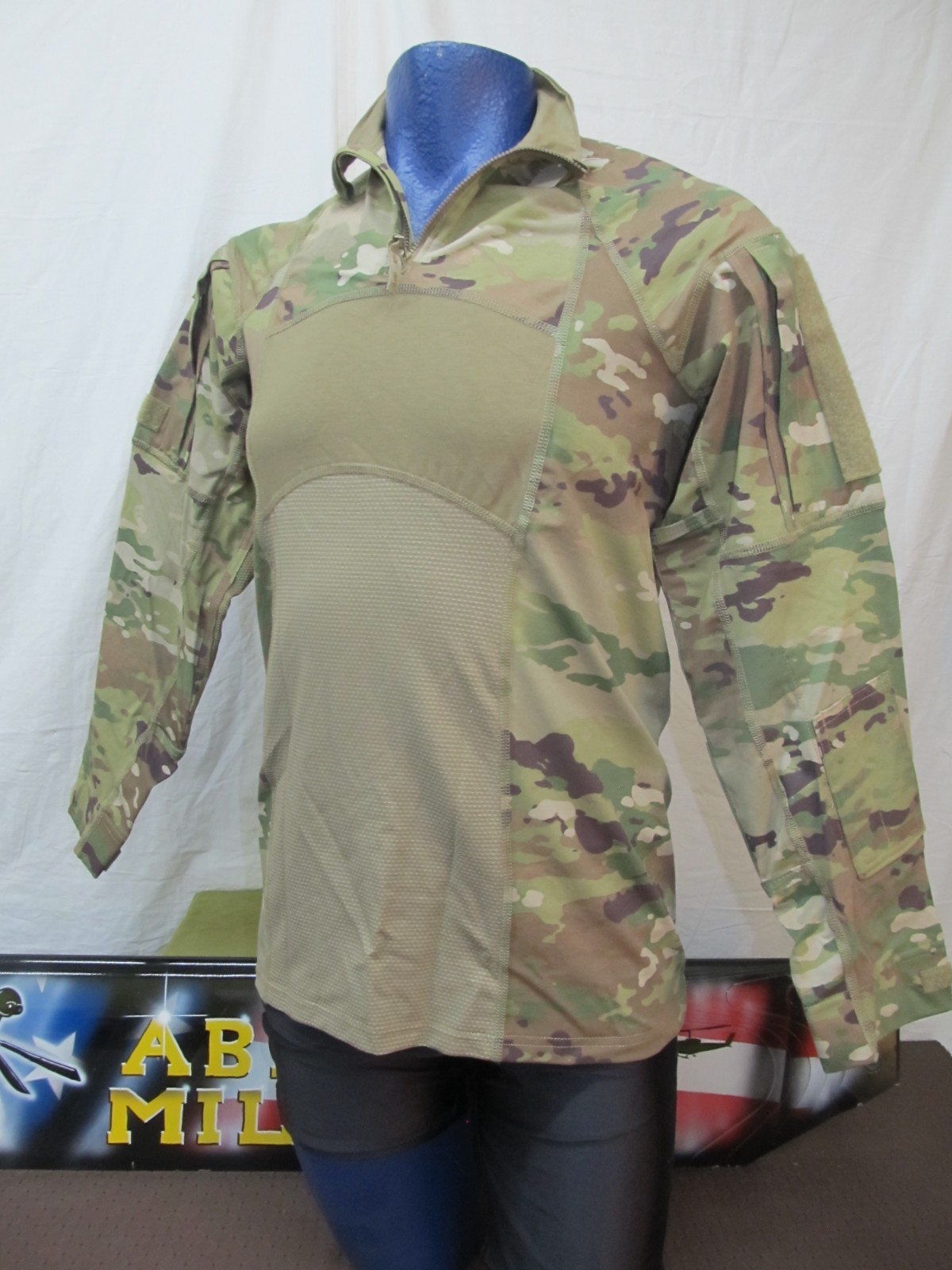 NEW Army Combat Shirt Flame Resistant Multicam Zippered Size 2XL