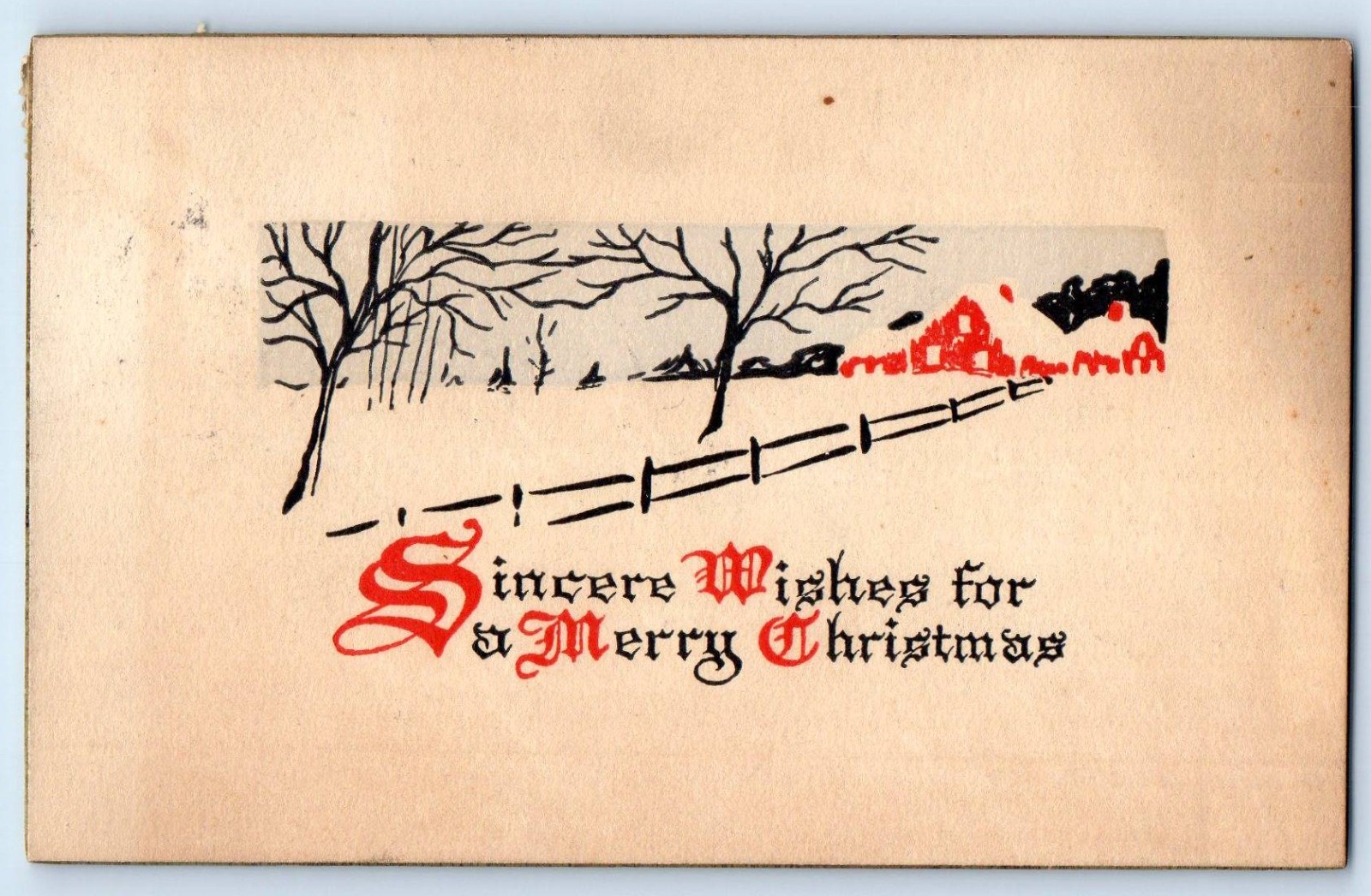 1913 Christmas Arts Crafts Houses Winter Scene Frankfort Kentucky KY Postcard 1913 Christmas Arts Crafts Houses Winter Scene Frankfort Kentucky KY Postcard