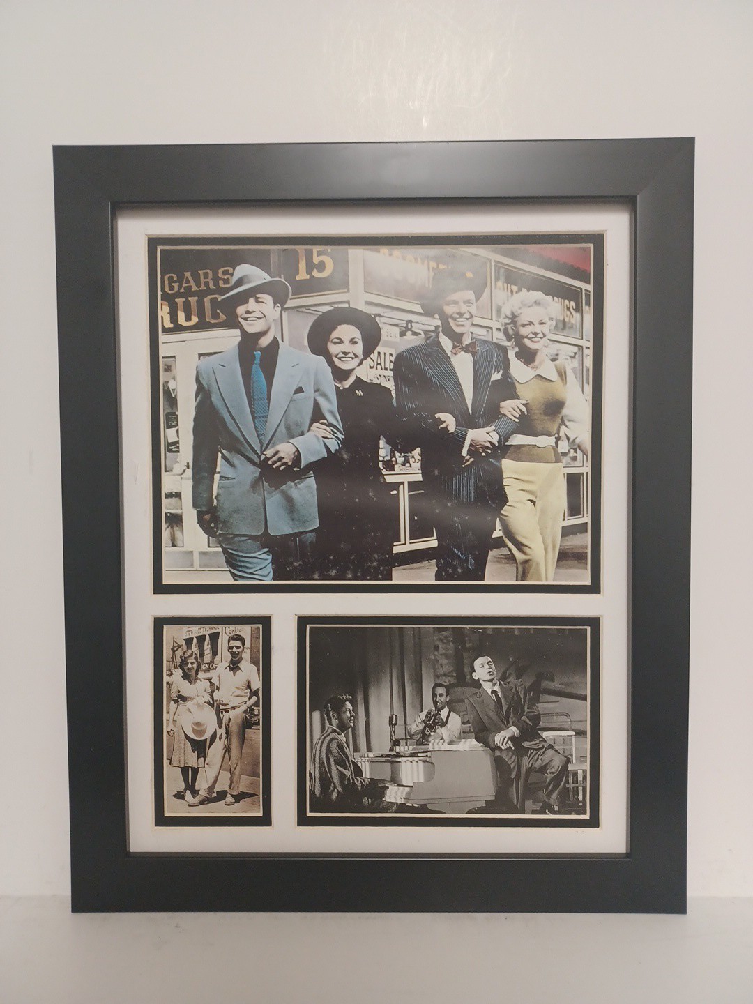 Guys and Dolls 1955 Framed Photo Collage Marlon Brando Frank Sinatra Movie Art