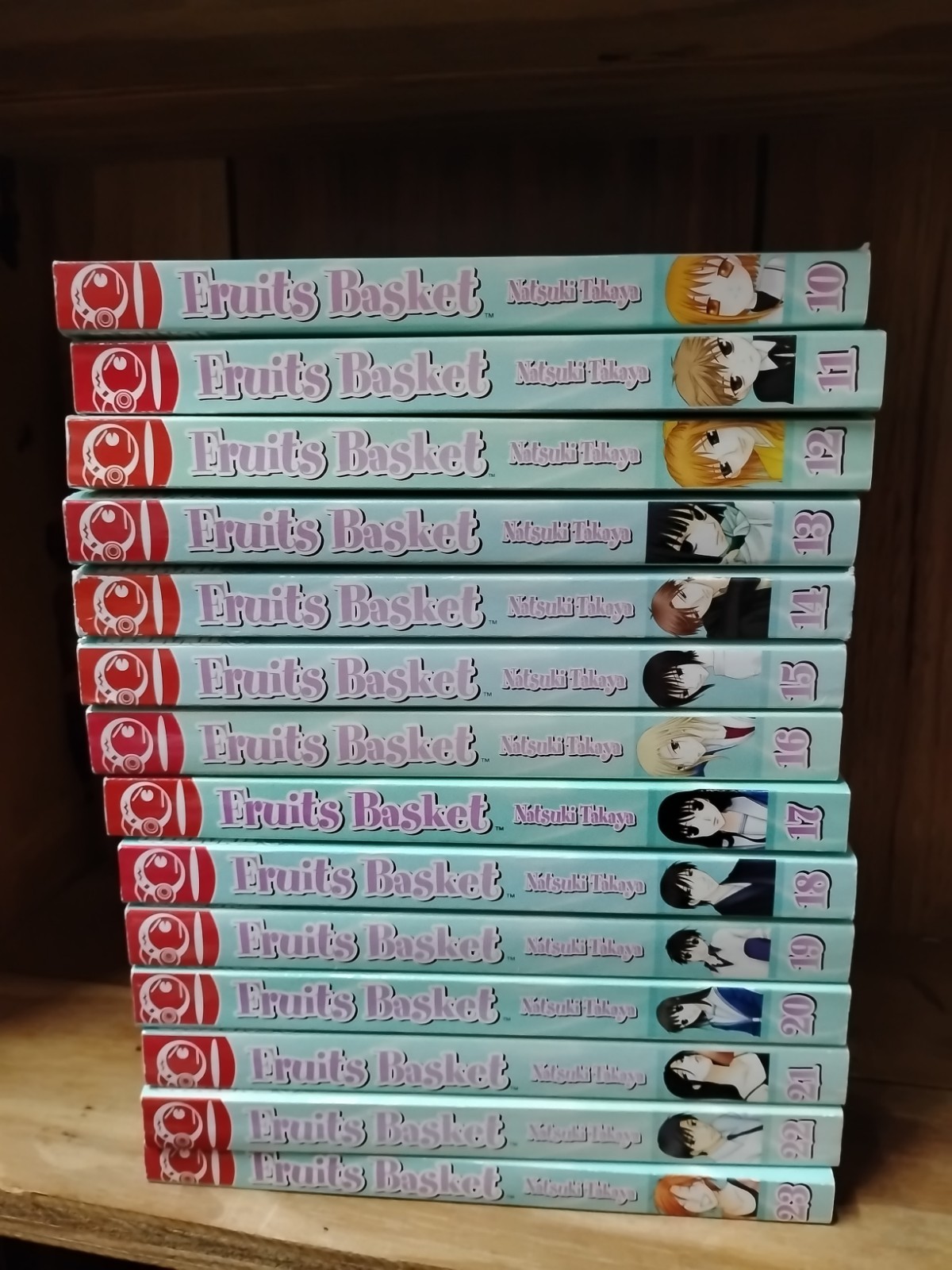 Lot Of 23 Fruits Basket Vol 1-23 By Natsuki Takaya