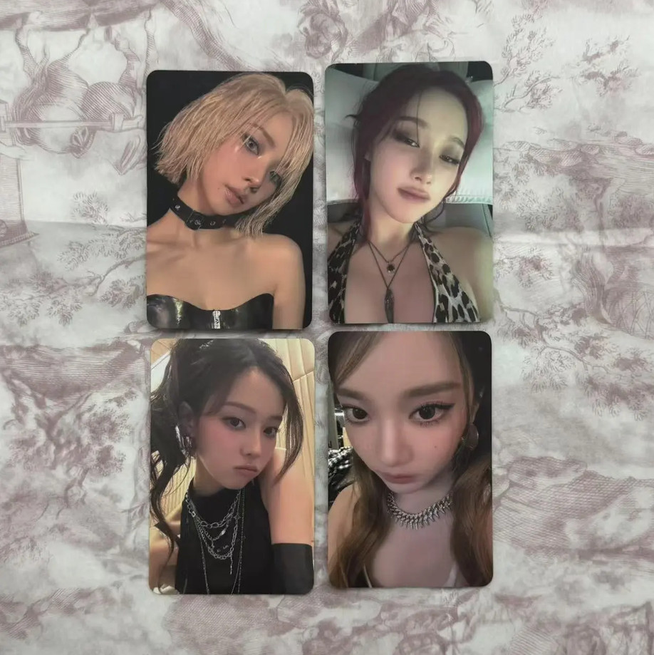 4Pcs Aespa Giselle The 1St Single Dirty Work Ktown4U Pob Photocard