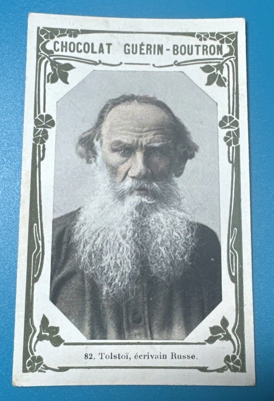 1919 Guerin-Boutron #82 Tolstoi (Tolstoy) Livre D\'or Des Celebrites Cont. 1919 Guerin-Boutron #82 Tolstoi (Tolstoy) Livre D\'or Des Celebrites Cont.
